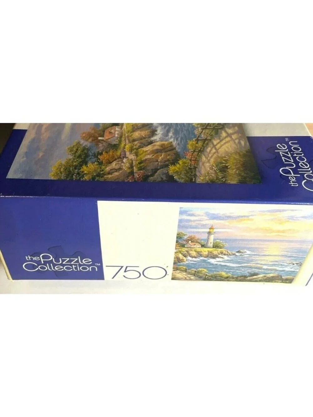 Puzzle Mega Brands The Collection Sunset At Lighthouse Point Jigsaw 500 Pcs 12+